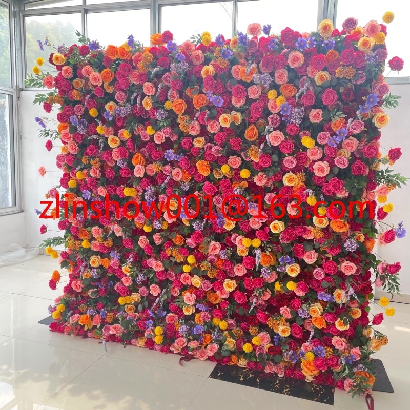 Wedding Party Supply Rentals - อุปกรณ์เช่าสำหรับงานอีเว้นท์ ของตกแต่งบูธถ่ายรูป ผ้าไหม 5D แขวนดอกไม้ขนาด 8x8