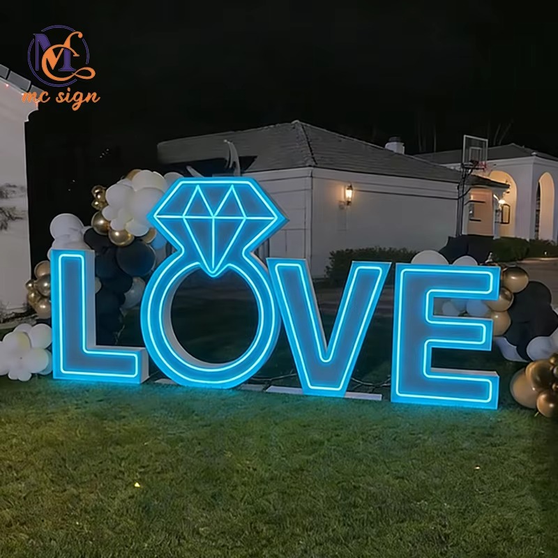ป้ายไฟ LED แบบตั้งพื้น ขนาด 4  - Wedding Party Supply Rentals บทวิจารณ์และราคา