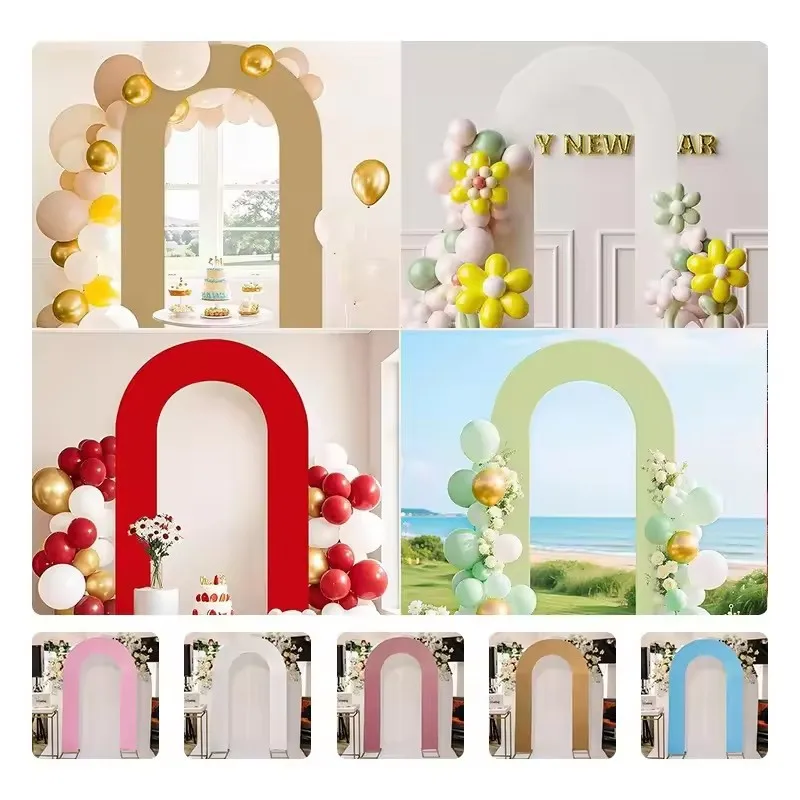 ผ้าคลุมซุ้มโค้งรูปตัวยูแบบยืดไ - Wedding Support บทวิจารณ์และราคา