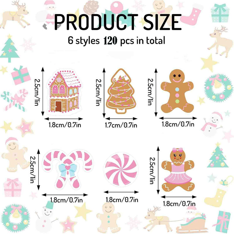 330 ชิ้น คอนเฟตติขนมปังขิงสีชม - Papercraft Supply Confetti บทวิจารณ์และราคา