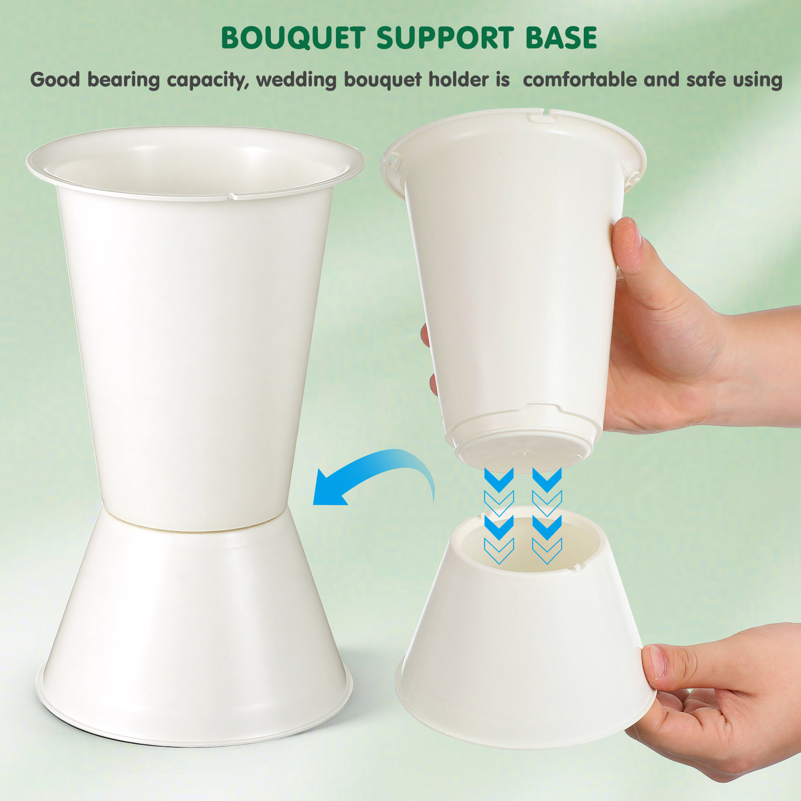 ที่วางดอกไม้พลาสติกสำหรับงานแต - Wedding Support บทวิจารณ์และราคา