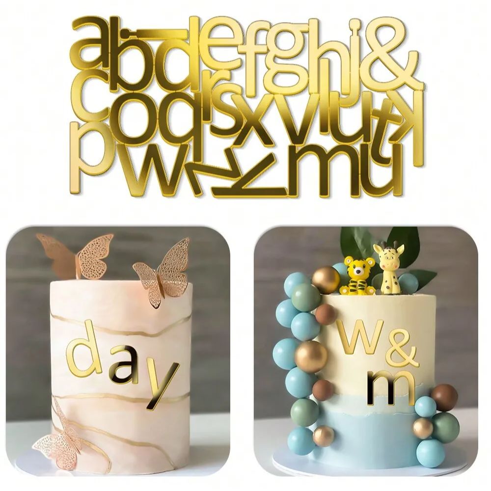 1 ชุดกระจกอะคริลิค A-Z ตัวอักษ - Wedding Z บทวิจารณ์และราคา
