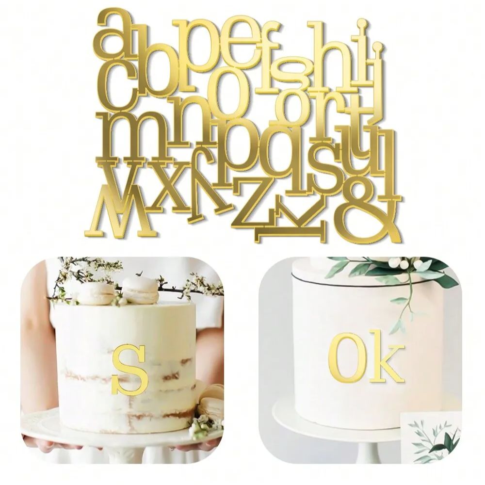 1 ชุดกระจกอะคริลิค A-Z ตัวอักษ - Wedding Z บทวิจารณ์และราคา