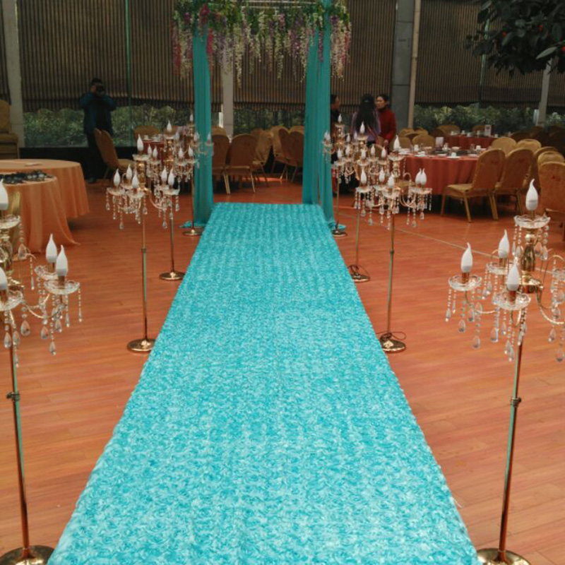 ผ้าซาติน 10 หลา ลายดอกกุหลาบ 3 - Wedding Backdrop Curtain บทวิจารณ์และราคา