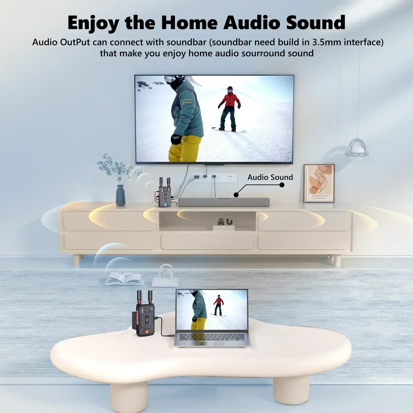 400 M 5G 4K Wireless Video เคร - Wedding Support บทวิจารณ์และราคา
