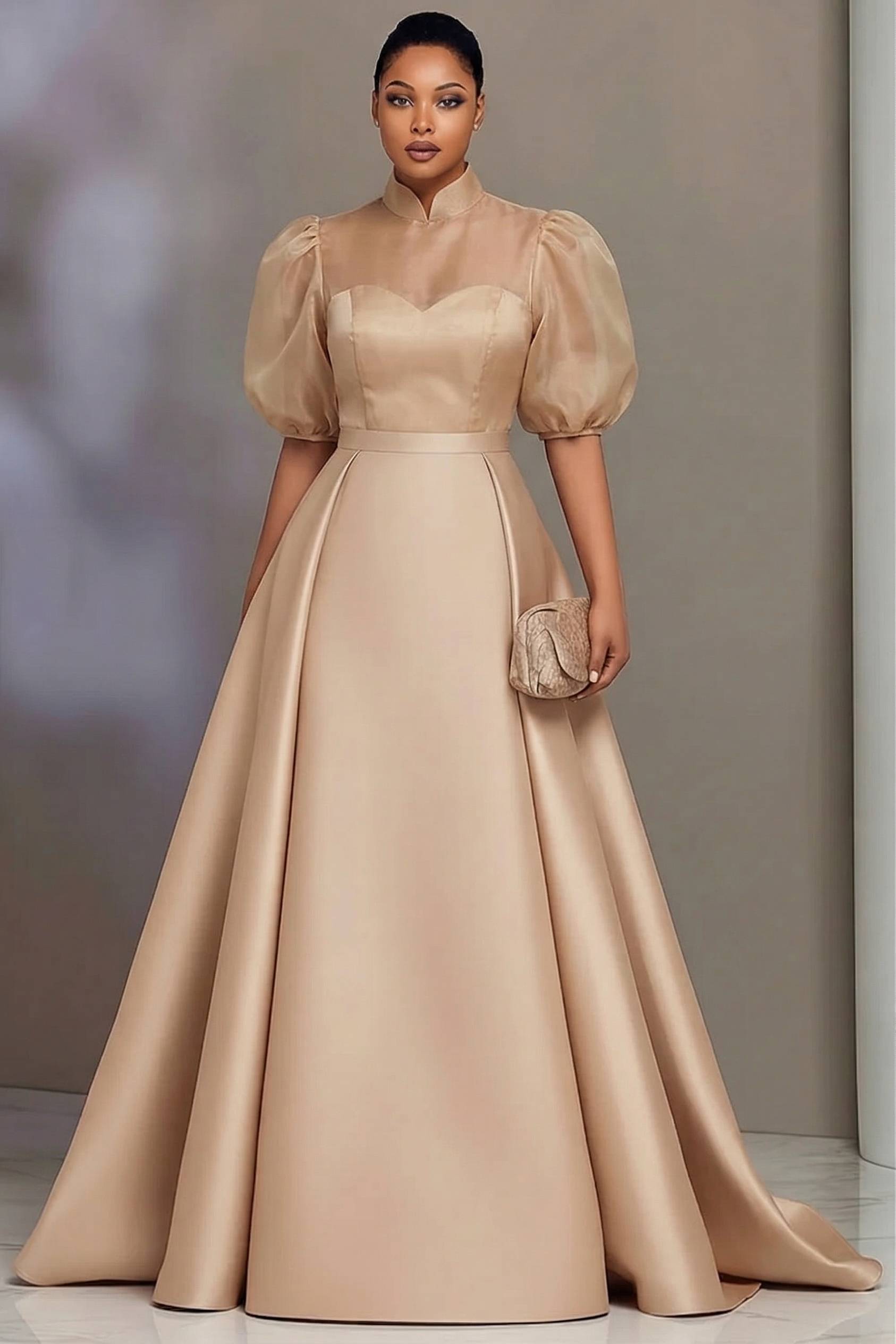 ชุดราตรีผ้าซาตินหรูหราสำหรับผู - Wedding Support บทวิจารณ์และราคา